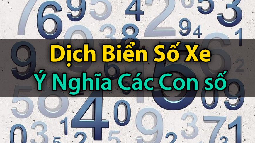 ý nghĩa của các con số